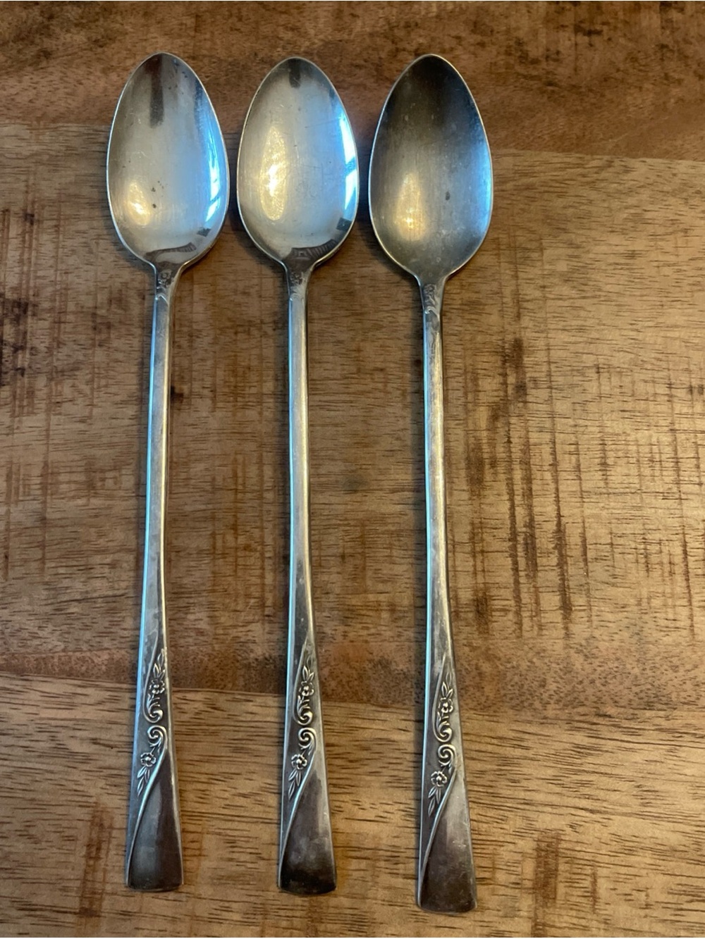 International Revelation Iced Tea Spoons
